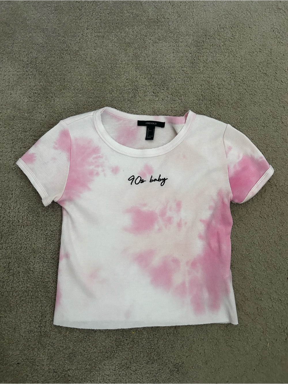 90s Baby Crop Tee Size Small